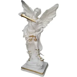 São Miguel Arcanjo 80cm em Gesso